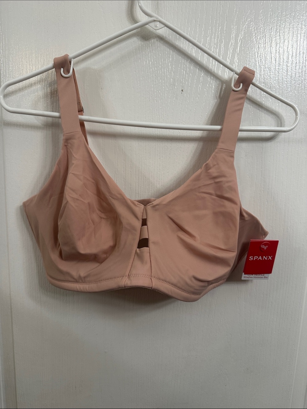 SPANX Blush Nude Seamless Support Bra